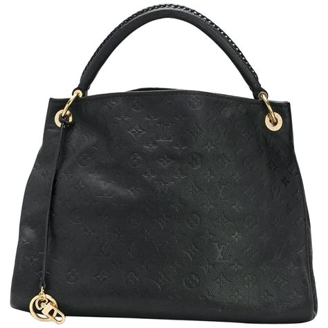 louis vuitton black embossed handbag|louis vuitton bag black original.